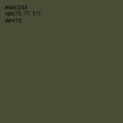 #494D33 - Kelp Color Image