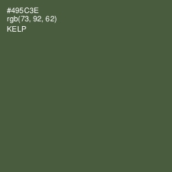 #495C3E - Kelp Color Image