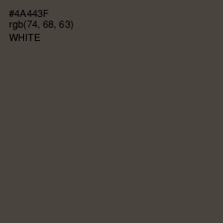 #4A443F - Kelp Color Image