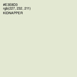 #E3E8D3 - Kidnapper Color Image