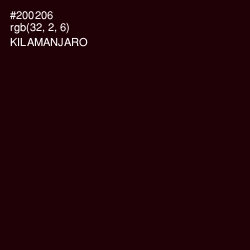 #200206 - Kilamanjaro Color Image