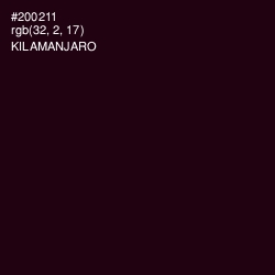 #200211 - Kilamanjaro Color Image
