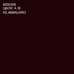 #200408 - Kilamanjaro Color Image