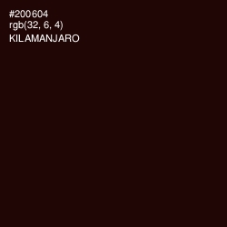 #200604 - Kilamanjaro Color Image