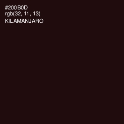 #200B0D - Kilamanjaro Color Image