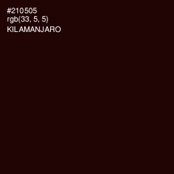 #210505 - Kilamanjaro Color Image