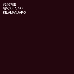 #24070E - Kilamanjaro Color Image