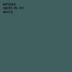 #3F605E - Killarney Color Image