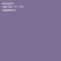 #7E6F97 - Kimberly Color Image