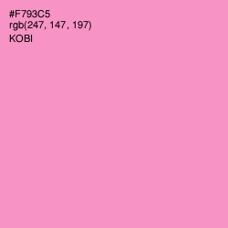 #F793C5 - Kobi Color Image