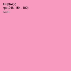 #F89AC0 - Kobi Color Image