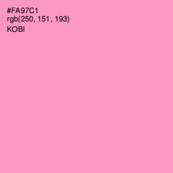 #FA97C1 - Kobi Color Image