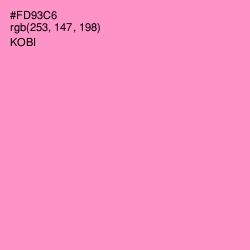 #FD93C6 - Kobi Color Image