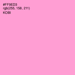#FF9ED3 - Kobi Color Image