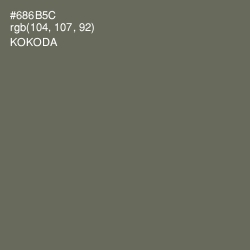 #686B5C - Kokoda Color Image