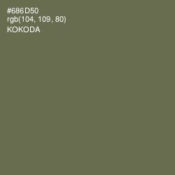 #686D50 - Kokoda Color Image