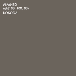 #6A645D - Kokoda Color Image