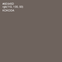 #6E645D - Kokoda Color Image