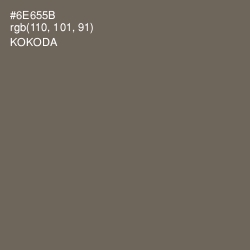 #6E655B - Kokoda Color Image