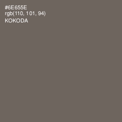 #6E655E - Kokoda Color Image