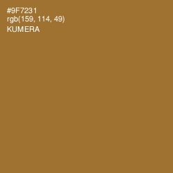 #9F7231 - Kumera Color Image
