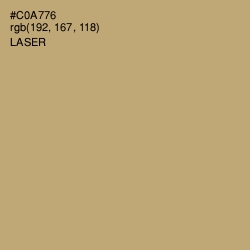 #C0A776 - Laser Color Image