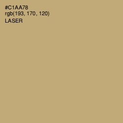 #C1AA78 - Laser Color Image
