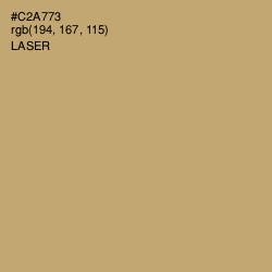 #C2A773 - Laser Color Image