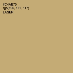 #C4AB75 - Laser Color Image