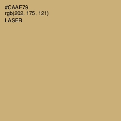 #CAAF79 - Laser Color Image