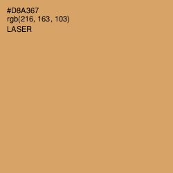 #D8A367 - Laser Color Image