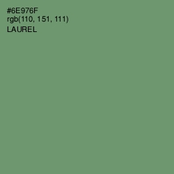 #6E976F - Laurel Color Image