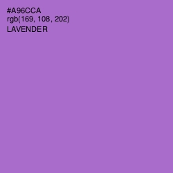#A96CCA - Lavender Color Image