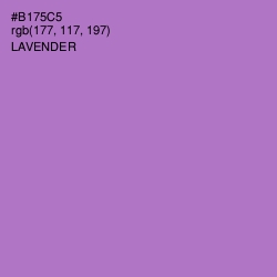 #B175C5 - Lavender Color Image