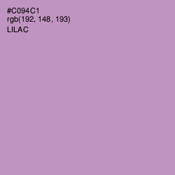 #C094C1 - Lilac Color Image