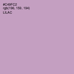 #C49FC2 - Lilac Color Image