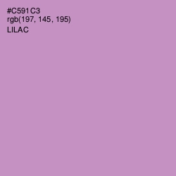 #C591C3 - Lilac Color Image