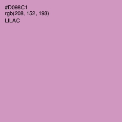 #D098C1 - Lilac Color Image