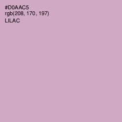 #D0AAC5 - Lilac Color Image