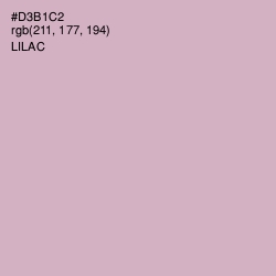 #D3B1C2 - Lilac Color Image