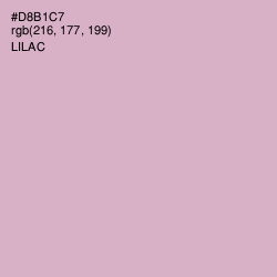 #D8B1C7 - Lilac Color Image