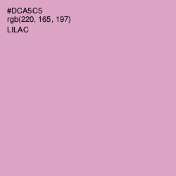 #DCA5C5 - Lilac Color Image