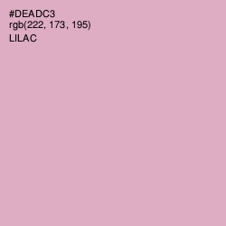 #DEADC3 - Lilac Color Image