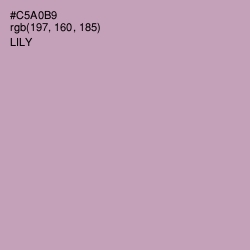 #C5A0B9 - Lily Color Image
