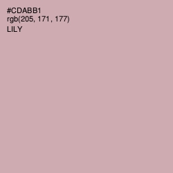 #CDABB1 - Lily Color Image