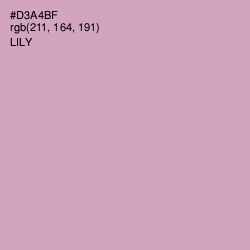 #D3A4BF - Lily Color Image