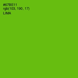 #67BE11 - Lima Color Image