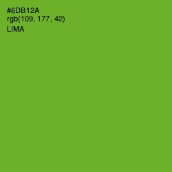 #6DB12A - Lima Color Image