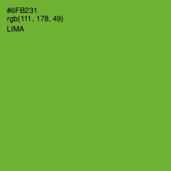 #6FB231 - Lima Color Image