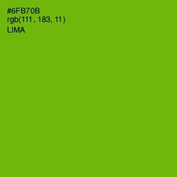 #6FB70B - Lima Color Image
